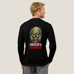 En Tri-matière T-shirt noir non mort et non articulé