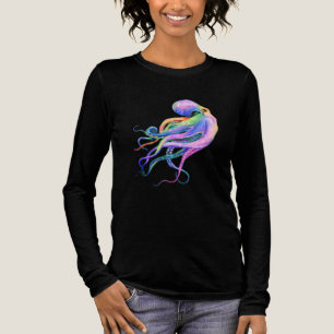 En Tri-matière T-shirt octopus coloré