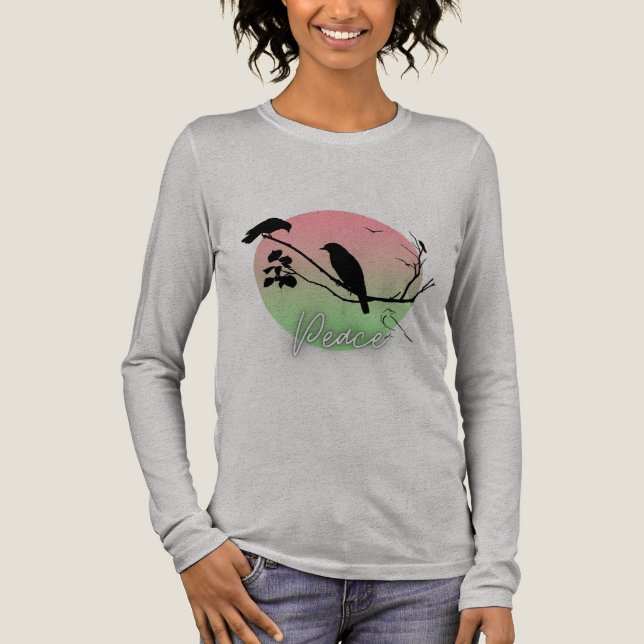 En Tri-matière T-Shirt Paix (Recto)