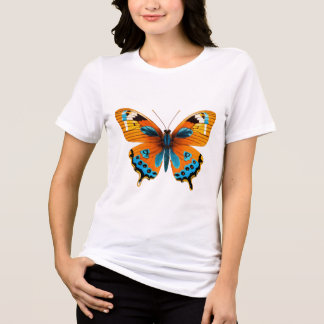 En Tri-matière T-shirt papillon Ethereal