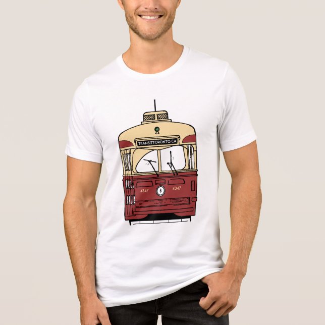 En Tri-matière T-Shirt PCC de Transit Toronto (Recto)