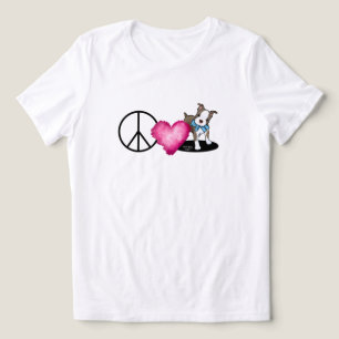 En Tri-matière T-Shirt Peace Amour Bostons