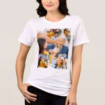 T-Shirt personnalisé avec collage de photos de chi
