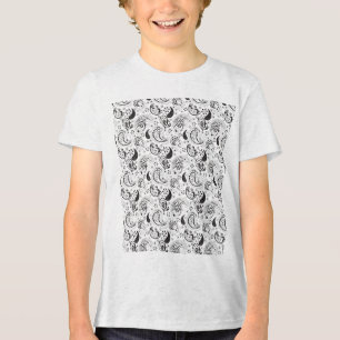 En Tri-matière T-shirt personnalisé pour annonce de naissance de