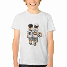 T-shirt personnalisé pour garçons amateurs de foot