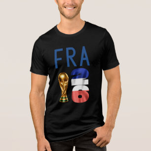 En Tri-matière T-shirt personnalisé pour l'équipe de France pour 