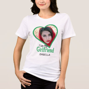 En Tri-matière T-Shirt petite amie d'amour