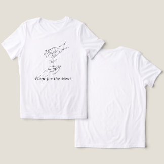 En Tri-matière  T-shirt | Plant for the Next- Minimalist Art