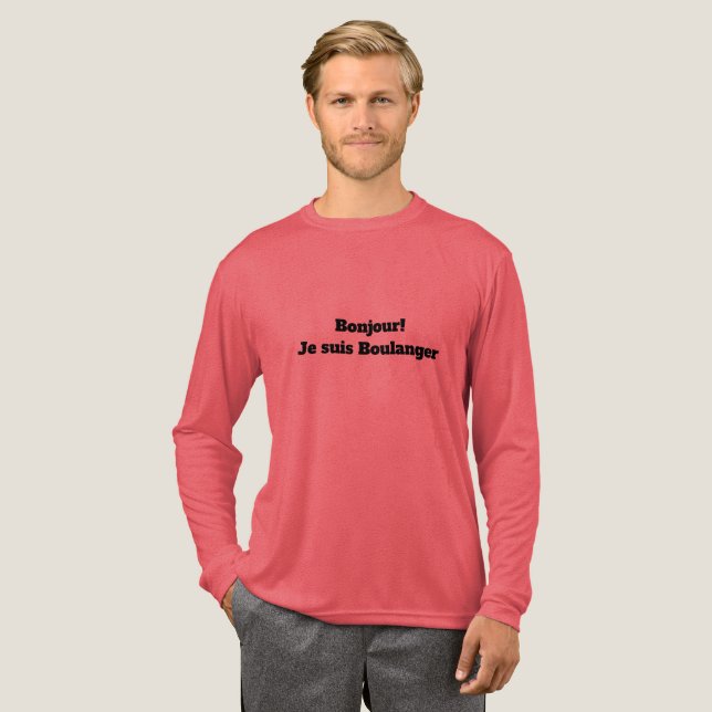 En Tri-matière T-Shirt pour Boulanger (Recto complet)