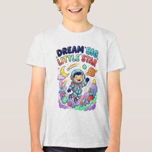 En Tri-matière T-shirt pour enfants Little Star Rêve Grand