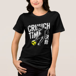 En Tri-matière T-shirt pour femme Soccer Cat – Design de dessin a