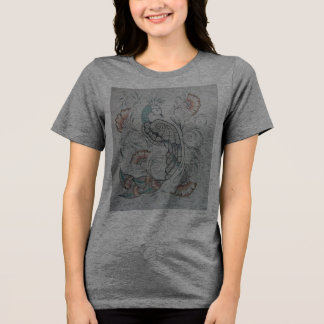 En Tri-matière T-shirt pour femmes