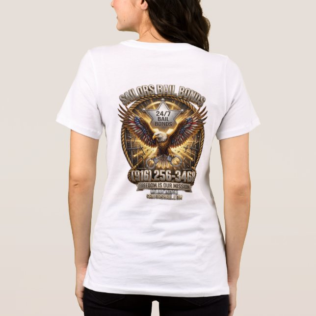 En Tri-matière T-Shirt pour femmes Eagle Break-Out (Verso)