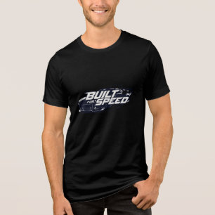 En Tri-matière T-Shirt pour hommes Built for Speed voiture de spo