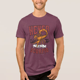 En Tri-matière T-shirt pour hommes 'Ne mentez jamais à un scorpio