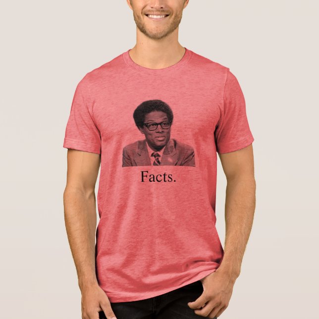 En Tri-matière T-shirt pour hommes Thomas Sowell (Recto)