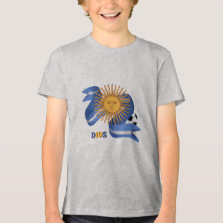 En Tri-matière T-Shirt pour jeunes de la légende du football arge
