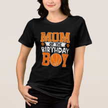 T-shirt pour la maman du garçon d'anniversaire de