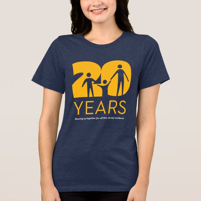 En Tri-matière T-Shirt pour le 20e anniversaire de DCF (Recto)