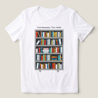 En Tri-matière T-shirt pour lecteurs - ver de livre