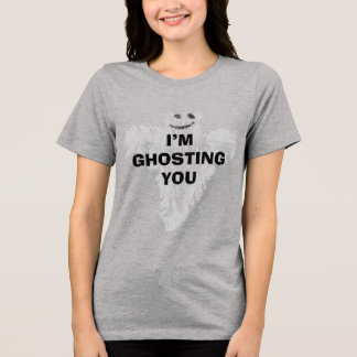 En Tri-matière T-shirt pour l'Halloween fantôme mignon