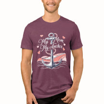 T-shirt pour toujours mon Ancre