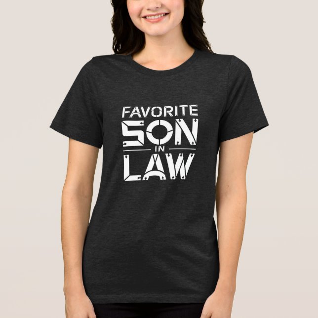 En Tri-matière t-shirt préféré de son beau-fils (Recto)