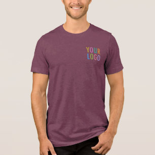En Tri-matière T-Shirt Premium pour Hommes Logo Personnalisé Bord