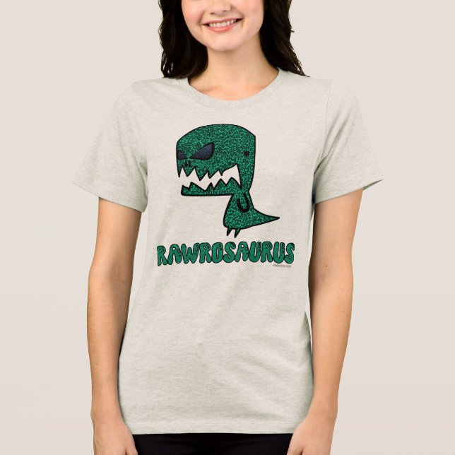 En Tri-matière T-Shirt Rawrosaurus (Recto)