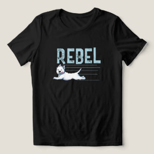 En Tri-matière T-shirt Rebel Westie
