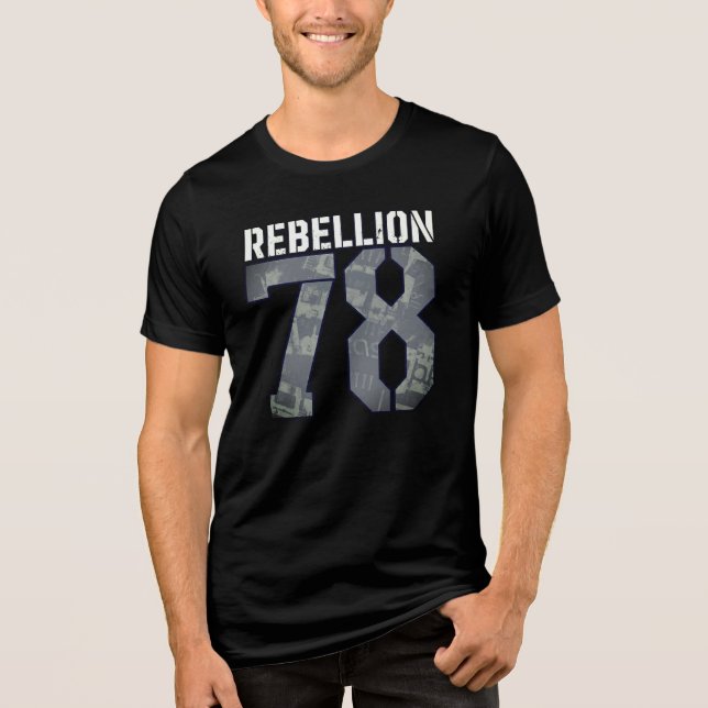 En Tri-matière T-Shirt Rebellion78  (Recto)