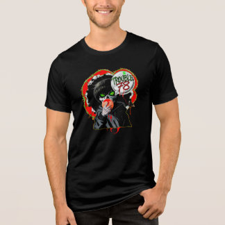 En Tri-matière T-Shirt Rébellion Roses 78 - Crâne Gothique