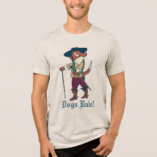 En Tri-matière T-shirt Règles du Chien