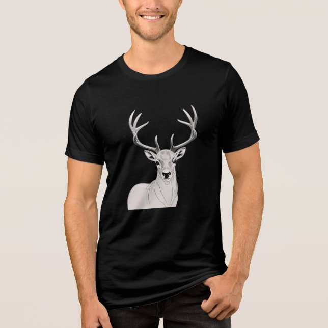 En Tri-matière T-shirt Renne (Recto)