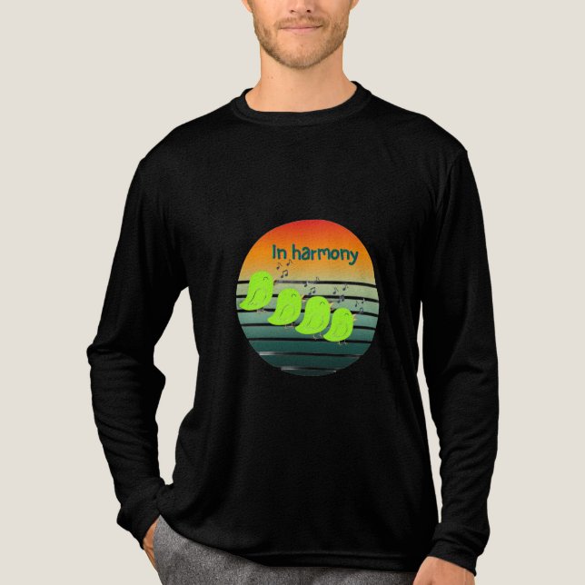 En Tri-matière T-shirt rétro (Recto)