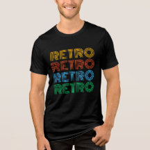 T-shirt RETRO coloré