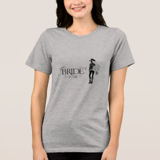 En Tri-matière T-shirt Rodéo de mariée