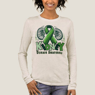 En Tri-matière T-shirt Ruban Vert pour la Sensibilisation à la Ma