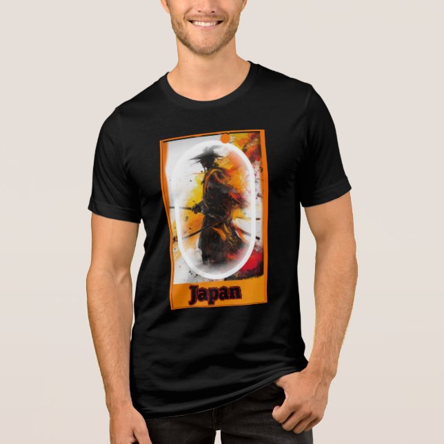 En Tri-matière T-Shirt Samouraï  (Recto)