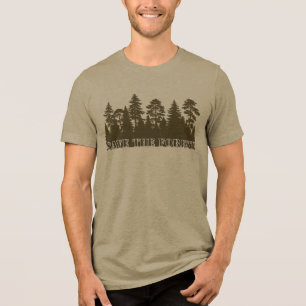 En Tri-matière T-Shirt Sauver La Forêt