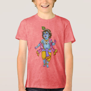 En Tri-matière T-Shirt Seigneur Krishna