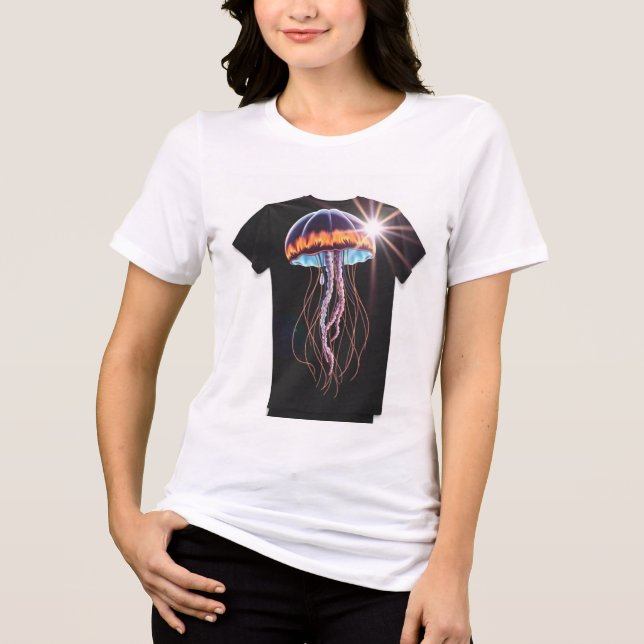 En Tri-matière T-shirt Serenade aux méduses (Recto)