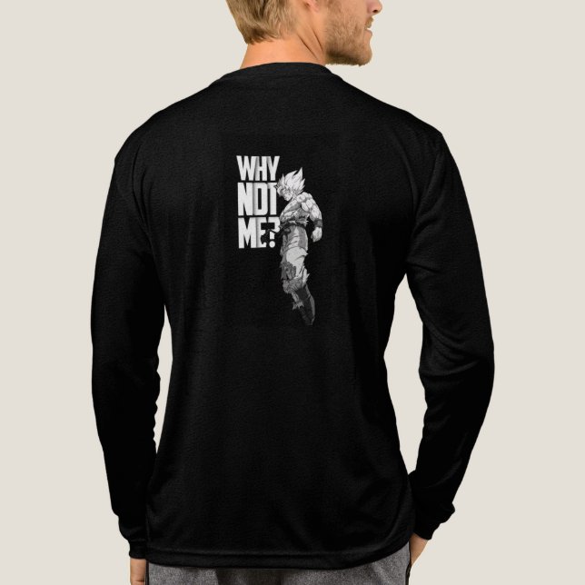 En Tri-matière T-shirt Son Goku noir (Verso)