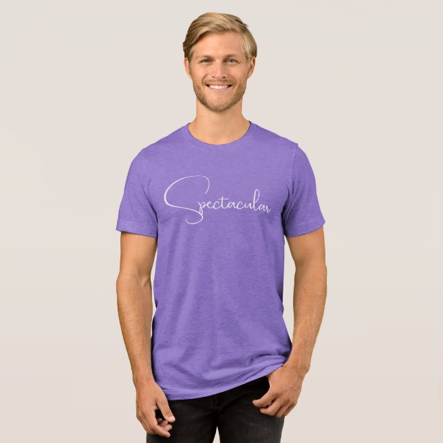 En Tri-matière T-Shirt Spécatculaire (Recto plein)