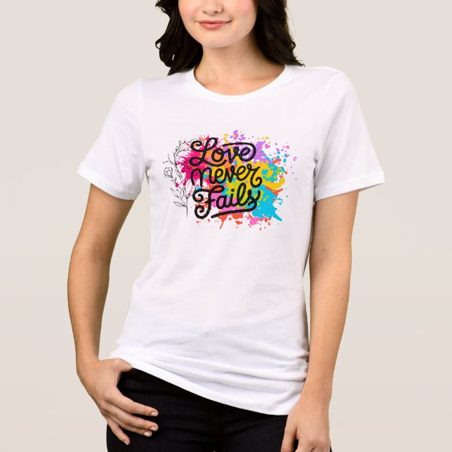 En Tri-matière T-shirt Splash (Recto)