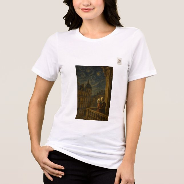 En Tri-matière T-shirt sunset - Hangogh (Recto)