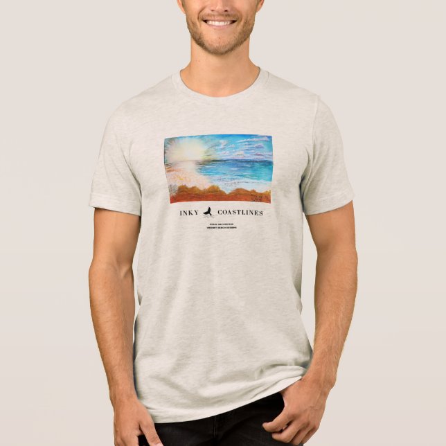 En Tri-matière T-shirt Surf pour hommes (Recto)