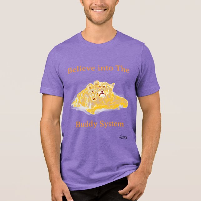 En Tri-matière T-Shirt : Système de copain (Recto)