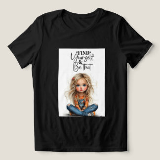 En Tri-matière T-shirt tactile intemporel