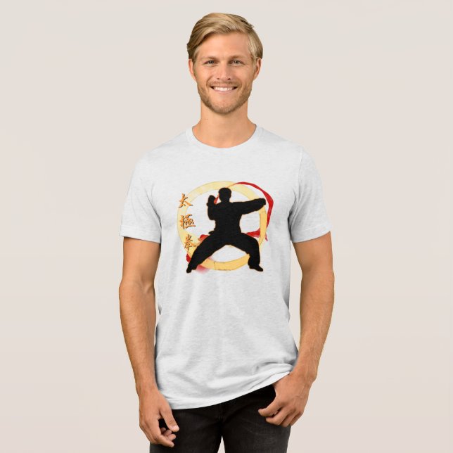 En Tri-matière T-shirt Tai Chi Chuan (Recto plein)